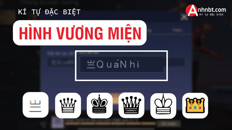 Kí tự vương miện