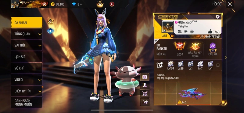 Sảnh Chờ Free Fire